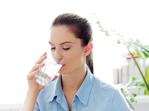 drink water during menopause
