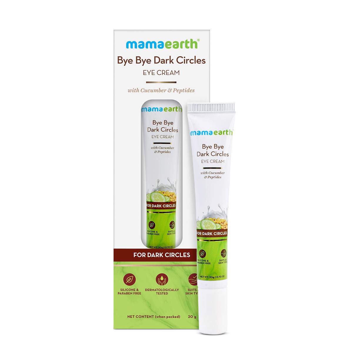 Mamaearth bye bye dark circles review in hindi