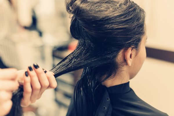 Hair-rebonding in hindi